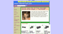 Desktop Screenshot of inktonermart.com